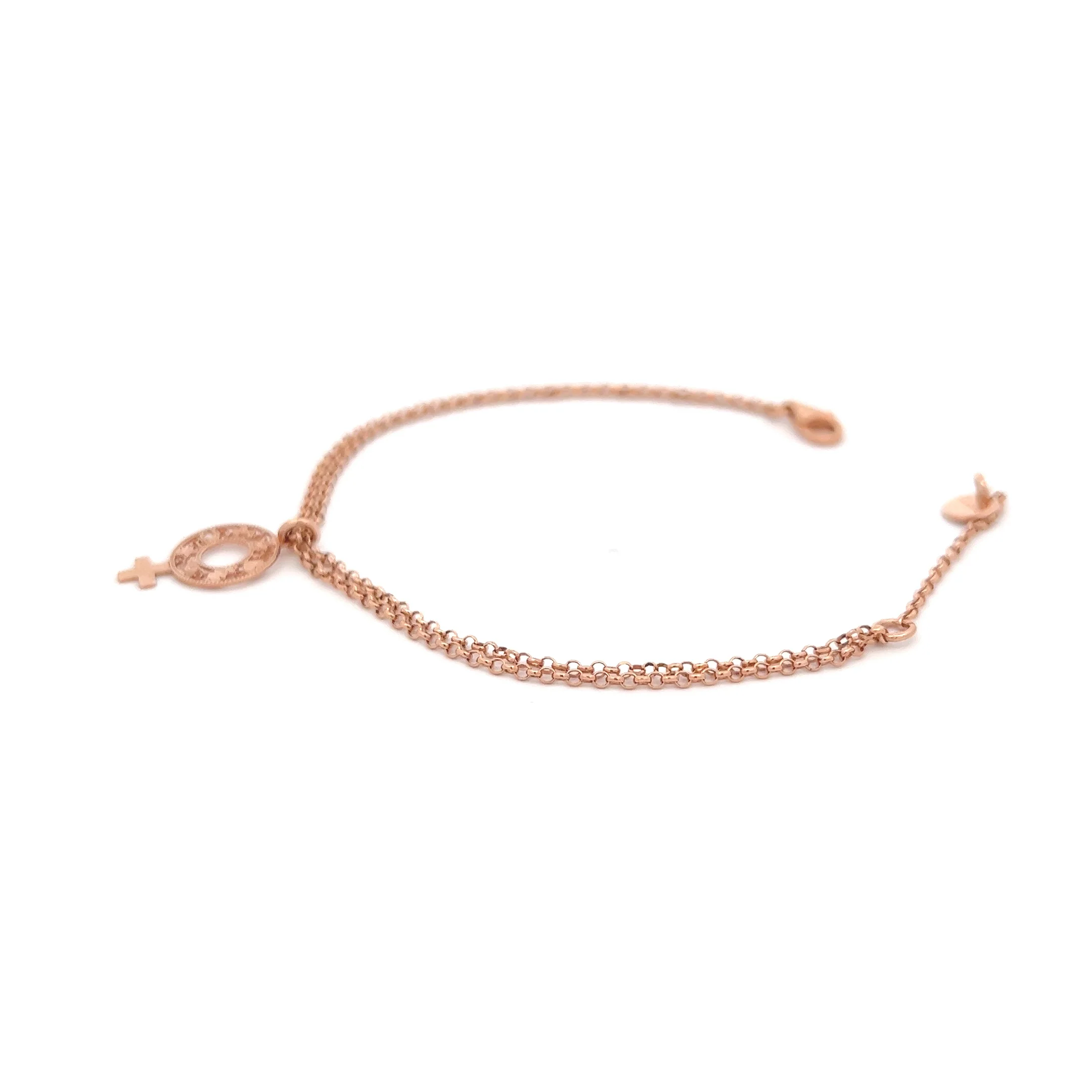 Bracciale doppia catena donna - Image 3