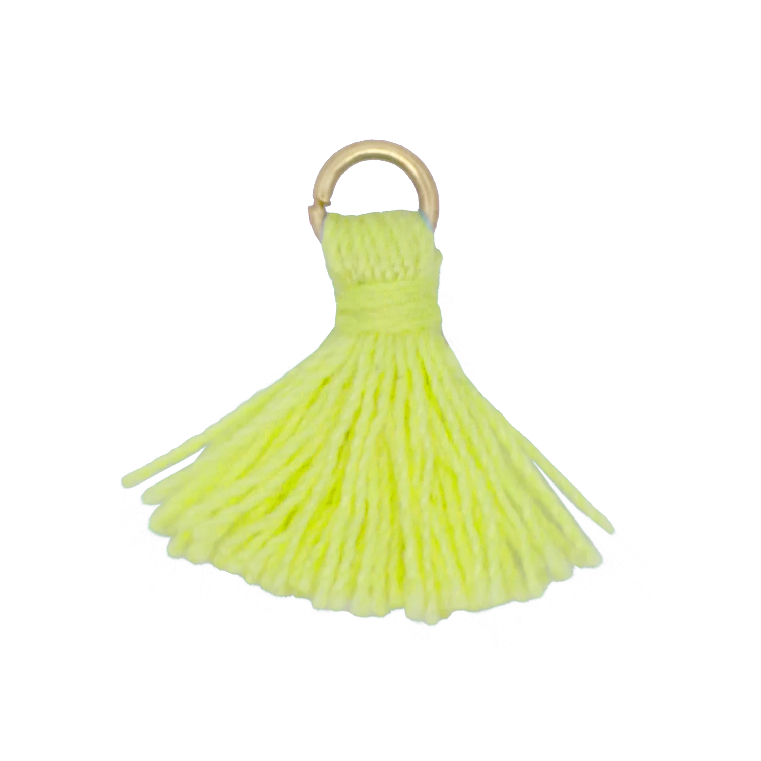 Charm Nappa Giallo Fluo - Image 2