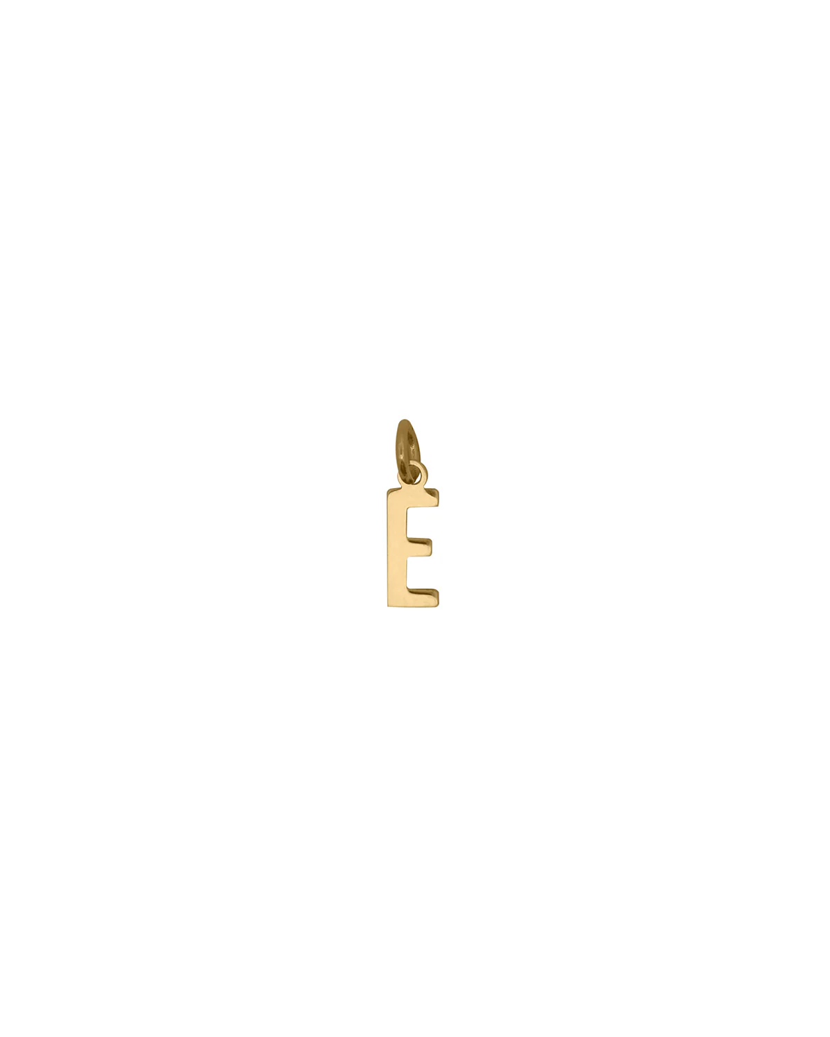 Ciondolo Lettera E – ORO18KT