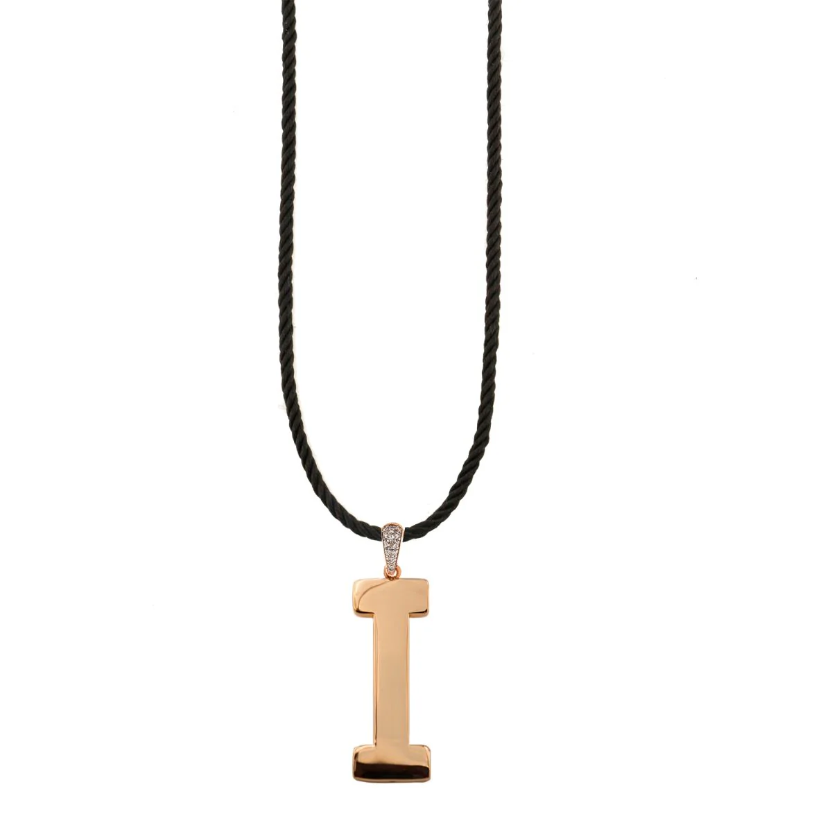 Collana corda torchon Lettera Elettroformata - GO BIG - Image 19