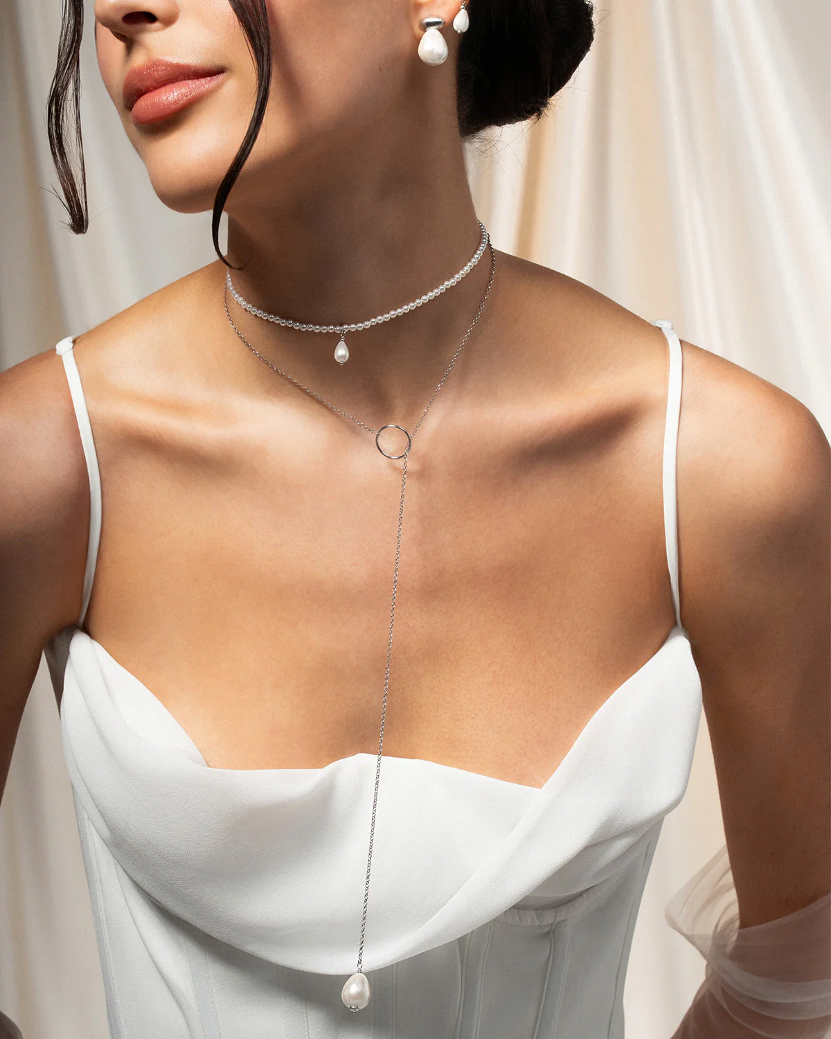 Collana Tie Cerchio Halo - Image 3