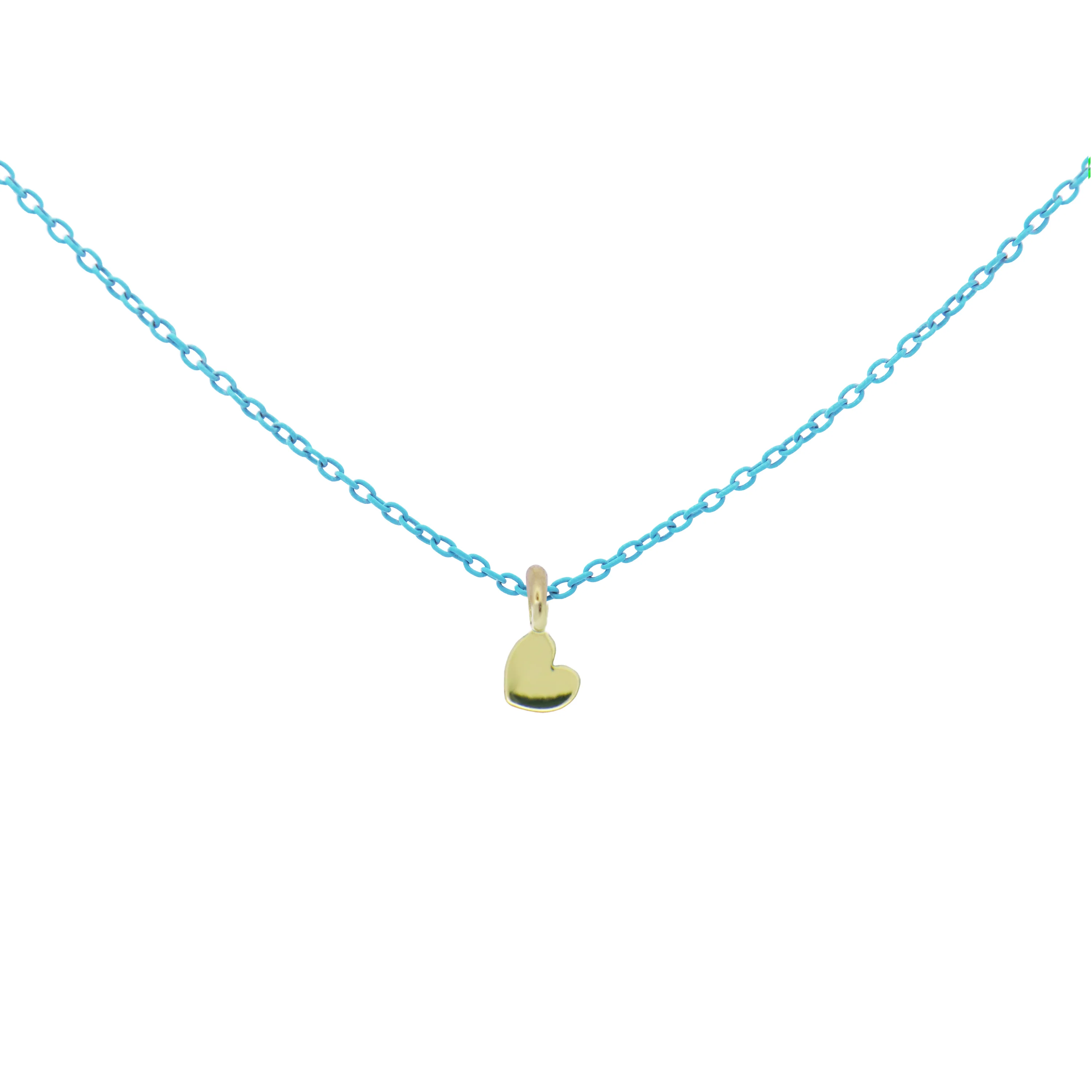 Girocollo cuore catena con vernice - ORO 18KT - Image 10
